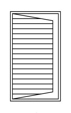 Outward opening insect screen