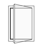 Inward/Outward Hinge Opening